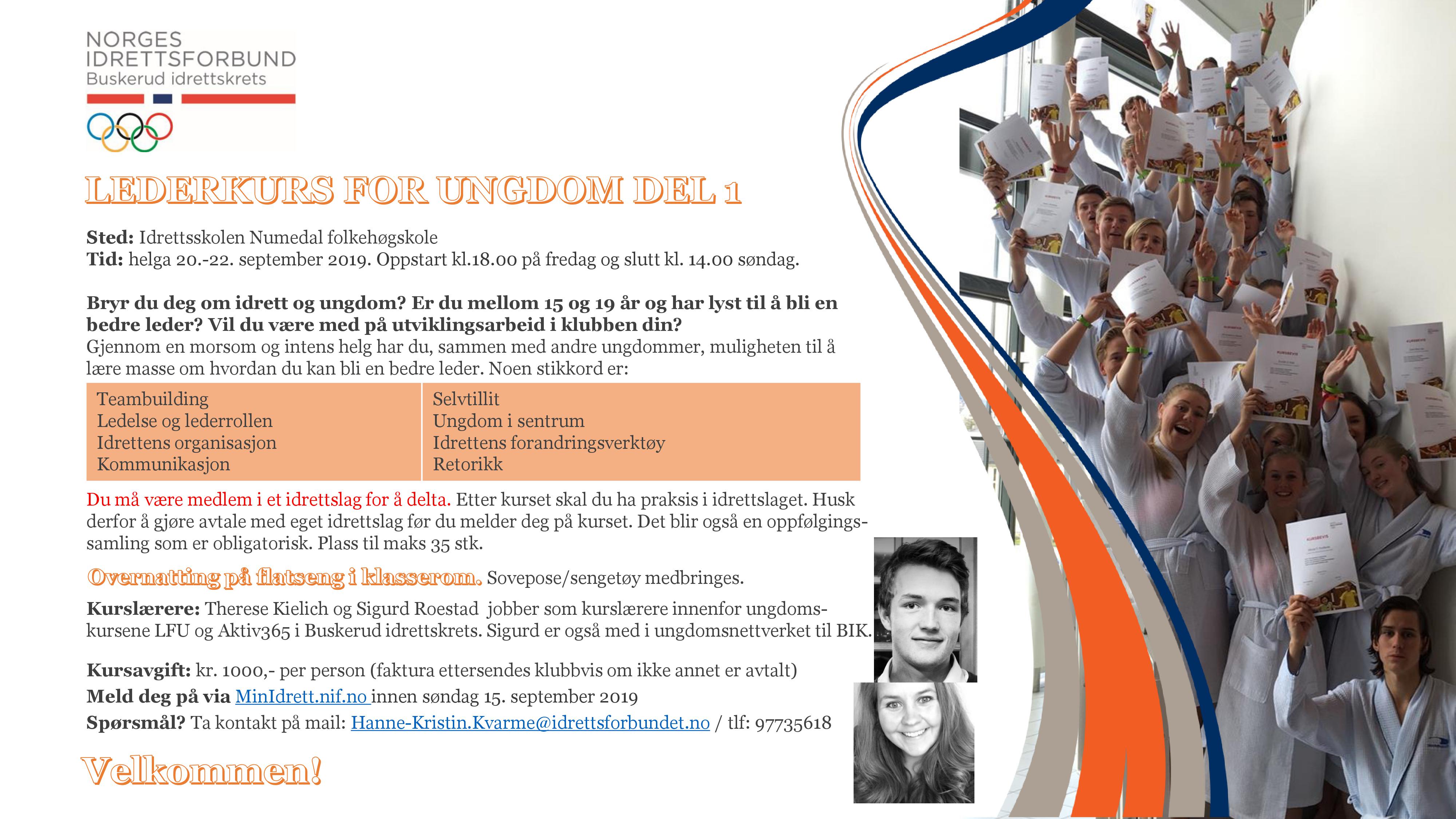 Lederkurs for ungdom