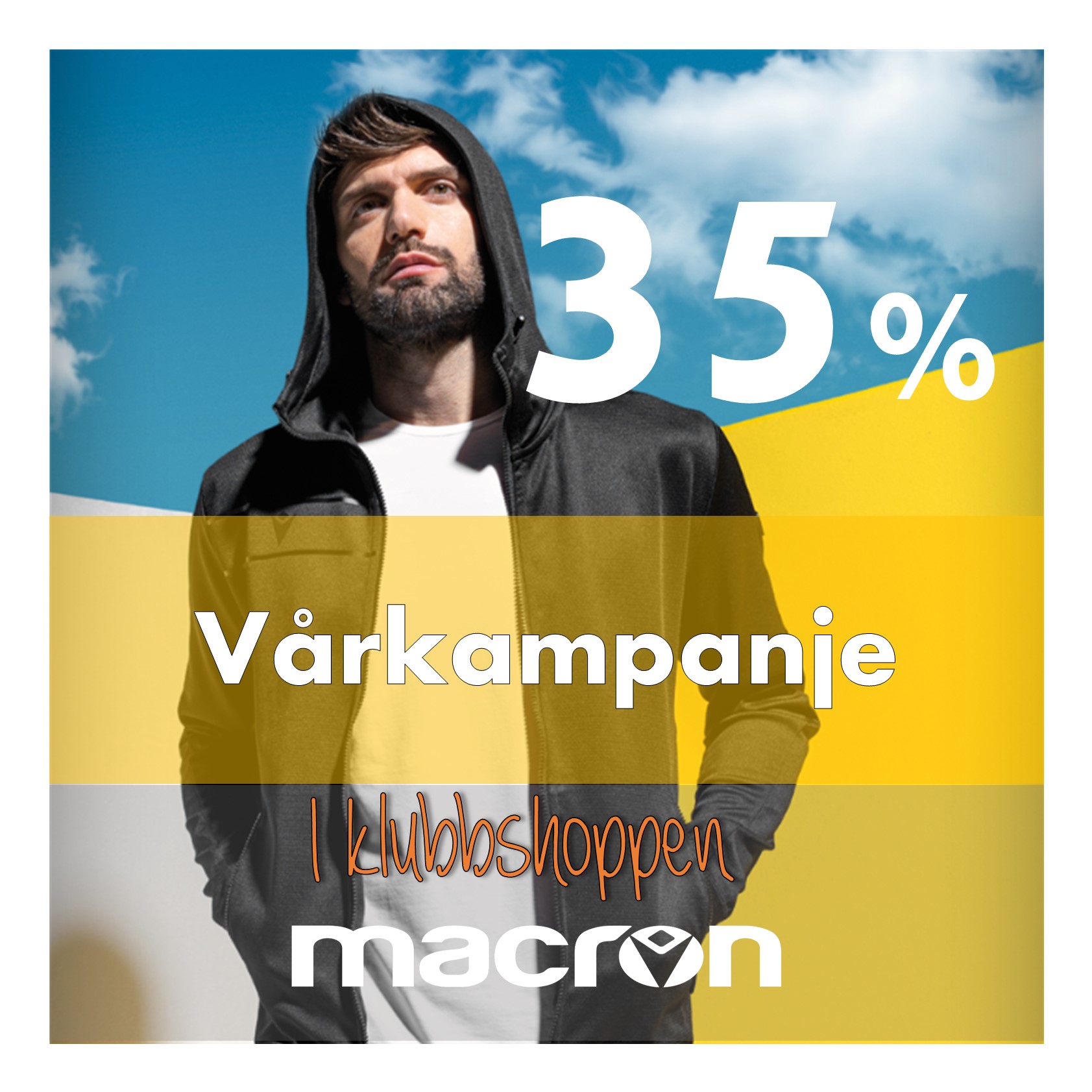 Macron vårkampanje i klubbshop!