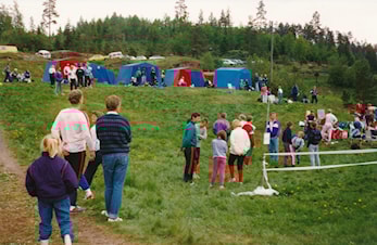 Bilder i fra PR stafett i 1989