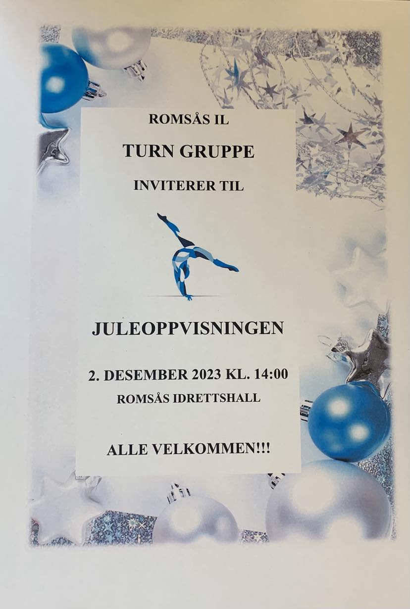 Juleoppvisning turn