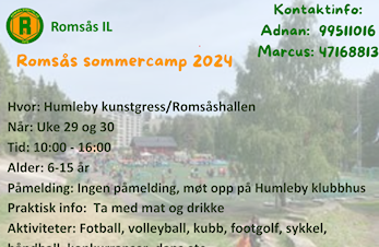 Romsås sommercamp