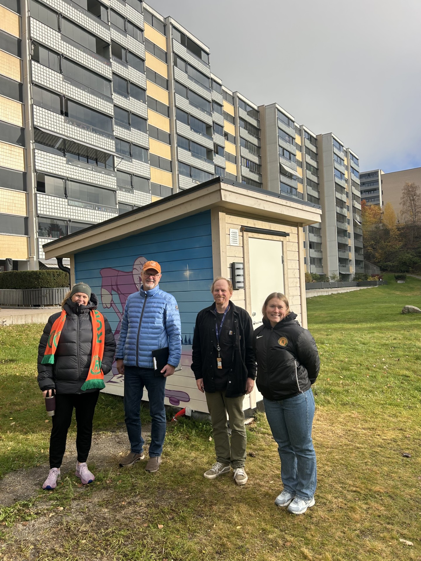 Åpning av vannhuset