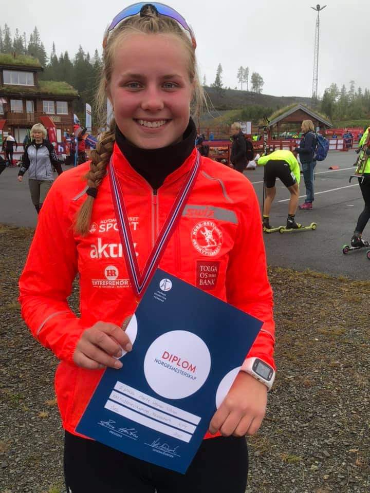 NM sølv på Marte
