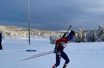 Aktiv helg for skiskytterne