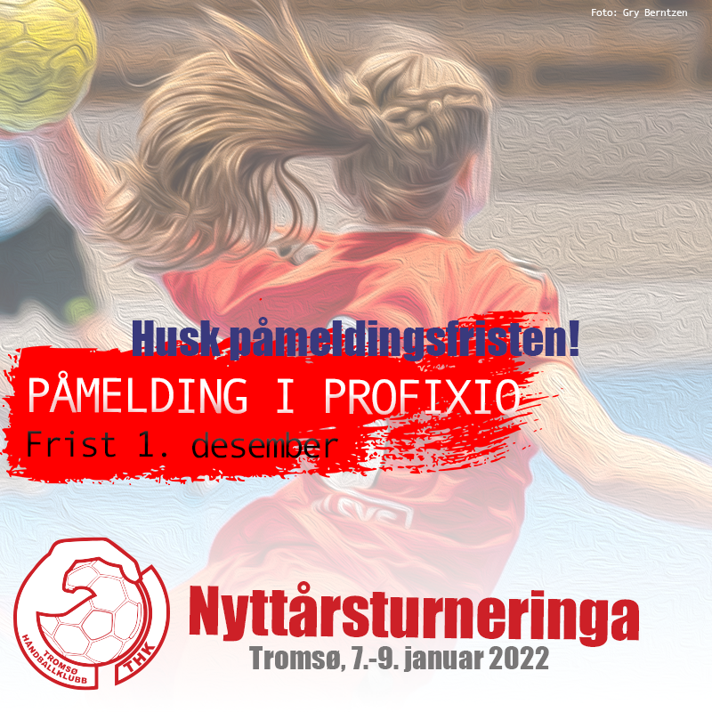 Husk påmeldingsfristen til Nyttårsturneringa!