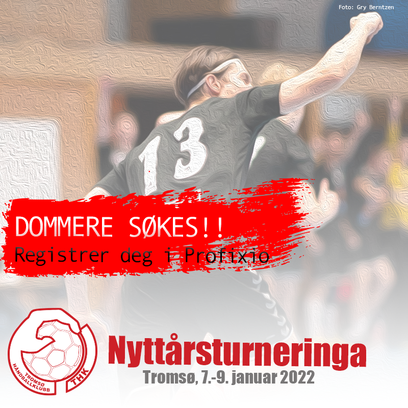 Vi søker dommere til Nyttårsturneringa