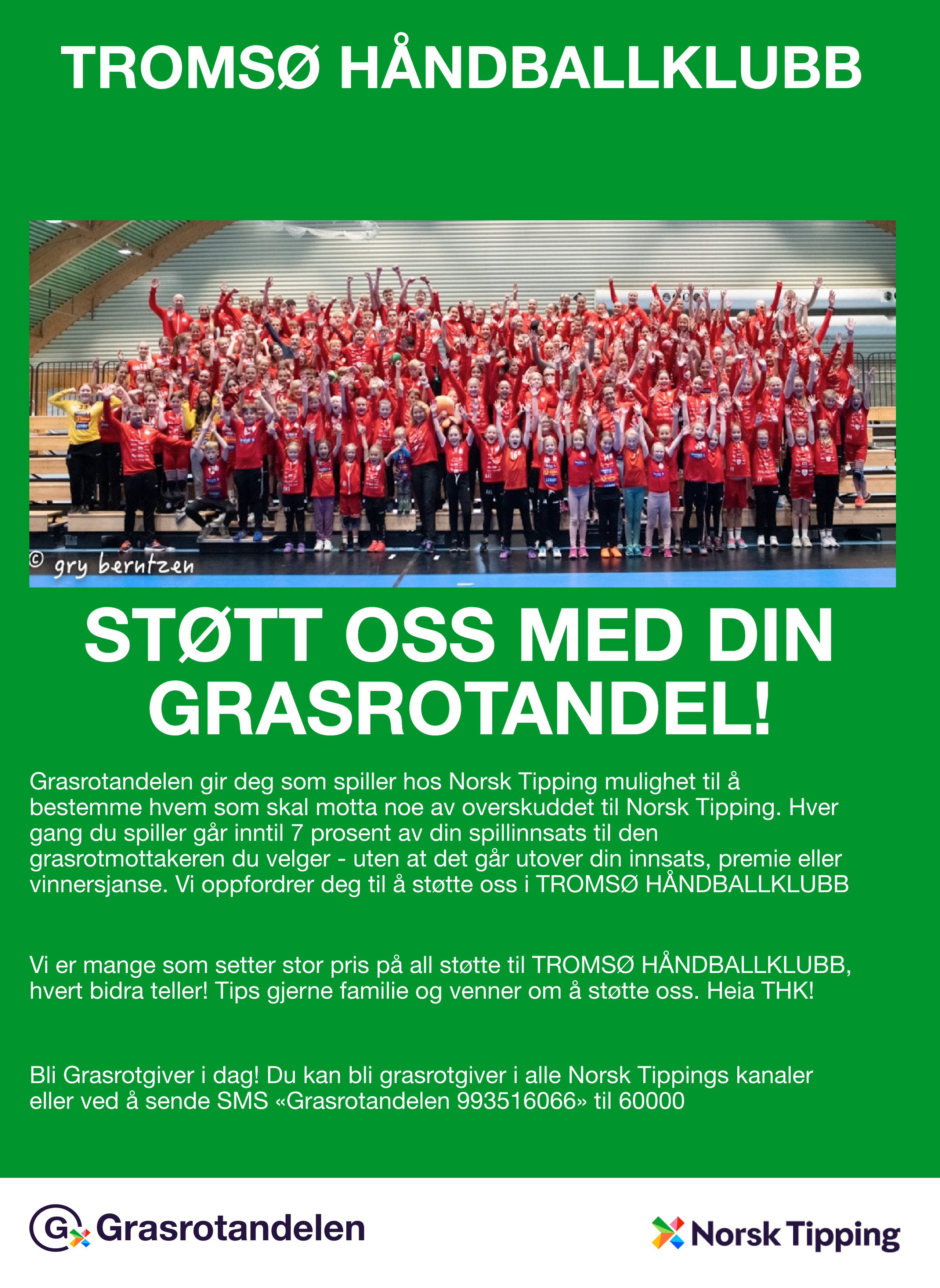 Støtt oss med din grasrotandel!