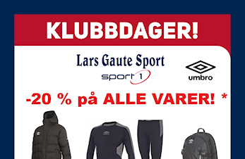 Klubbdager Lars Gaute Sport Uke 42