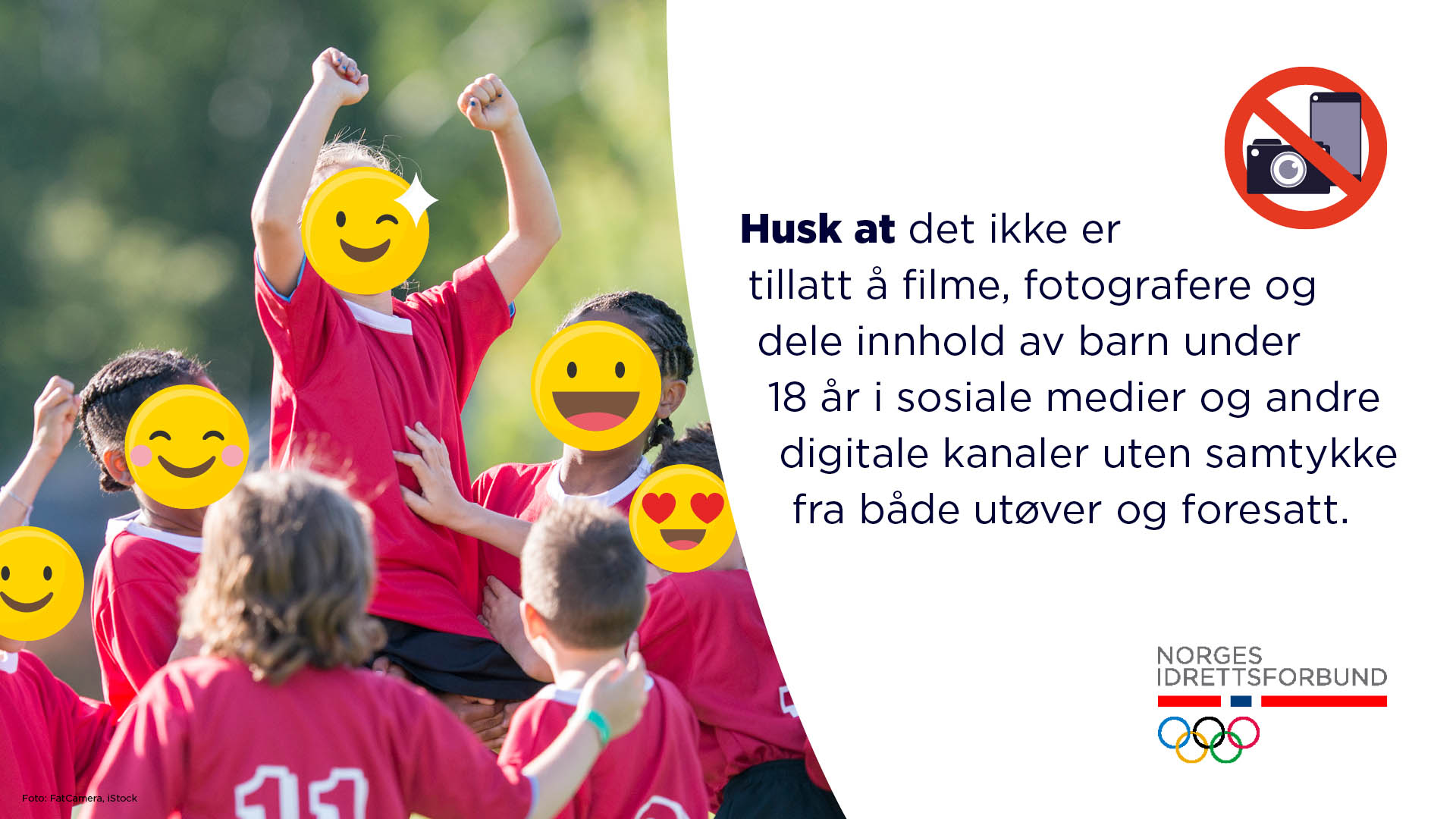 Image for Minn foreldre og publikum på hvilke regler som gjelder for filming og fotografering