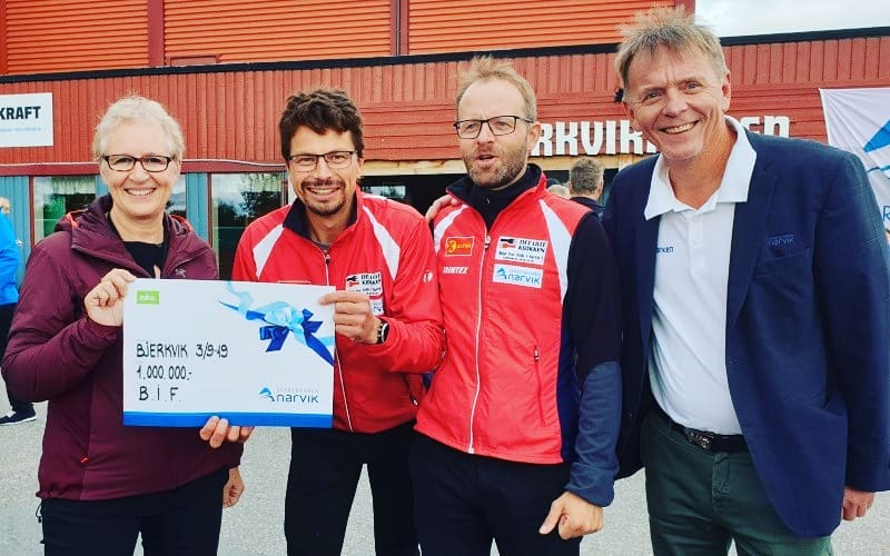 Fantastisk gave fra Sparebanken Narvik!