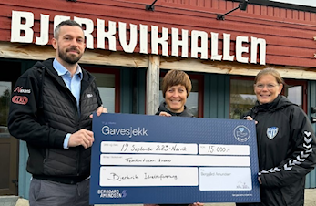 Støtte fra Berggård Amundsen