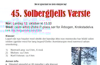 45. Solberfjells Værste