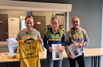 PWT cup 2024 med Eiker-løpere på topp