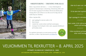 Oppstart rekruttrening
