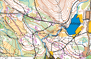 Treningsløp Årbogen Vest