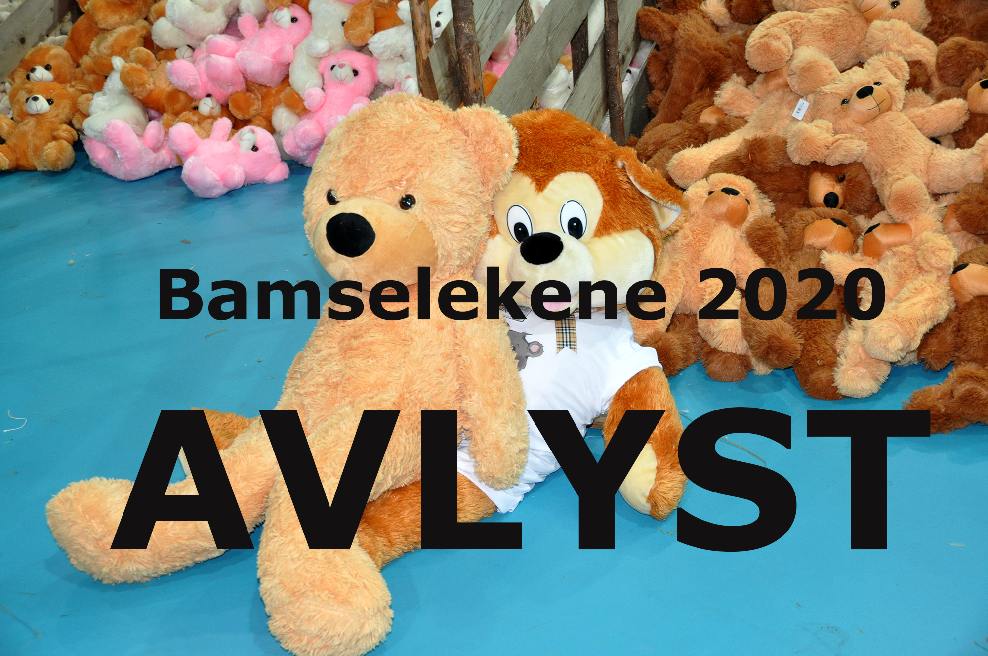 Bamselekene 2020 er AVLYST på grunn av fare for koronasmitte