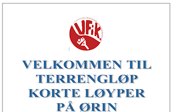 VELKOMMEN TIL TERRENGLØP KORTE LØYPER 19.04.22