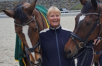 Dressur/bakketrening med Silvia