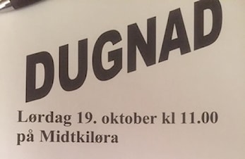 Dugnad på Midtkiløra