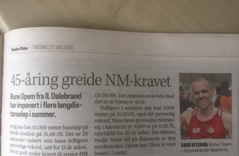 Nytt kjempeløp av Rune