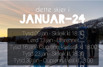 Klart for årets andre cuprenn tysdag 30.januar