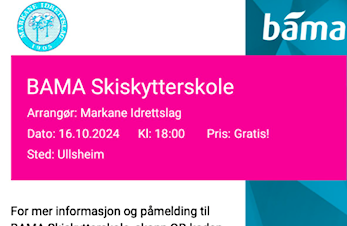 BAMA skiskyttarskule 16.10.2024