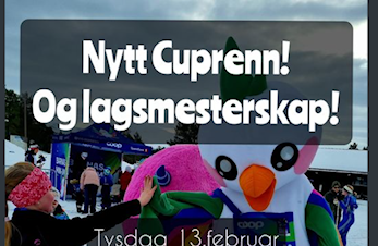 Cuprenn og lagsrenn i klassisk stil tysdag 13.02.2024