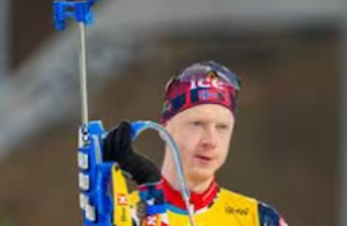 Bronse på parstafetten til Johannes Thingnes Bø