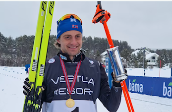 Kongepokal til Simon Hjelmeset Kirkeeide!