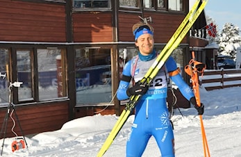 5.plass til Simon Hjelmeset Kirkeeide under ASKO Cup Geilo