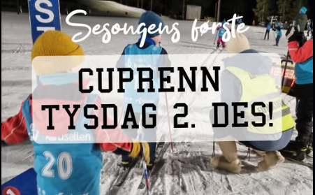 Klart for det første cuprennet i sesongen!