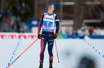 4.plass i miksstafett med Maren og Johannes på laget