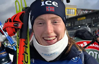 Maren Hjelmeset Kirkeeide best av dei norske på VM-sprinten med 16.plass