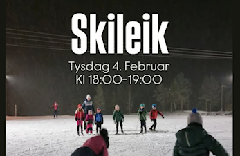 Klart for skileik på Ullsheim 4.februar