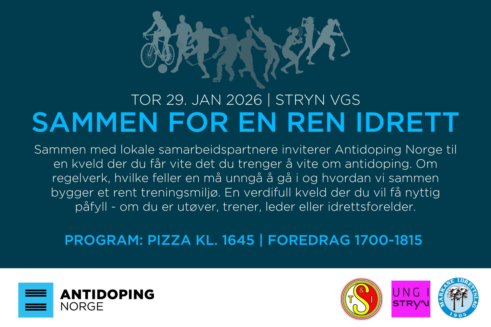 SAMAN FOR EIN REIN IDRETT TORSDAG 29.JANUAR