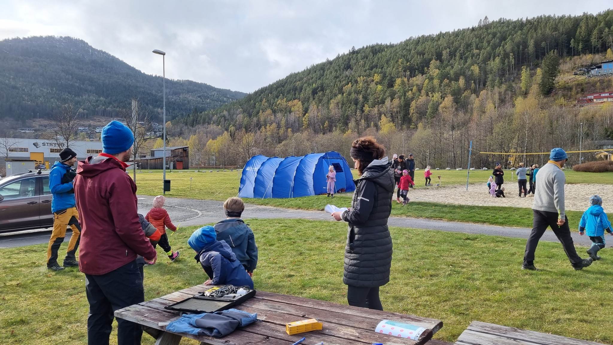 Sesongstart og nær o-løp nr. 1 på Visnes