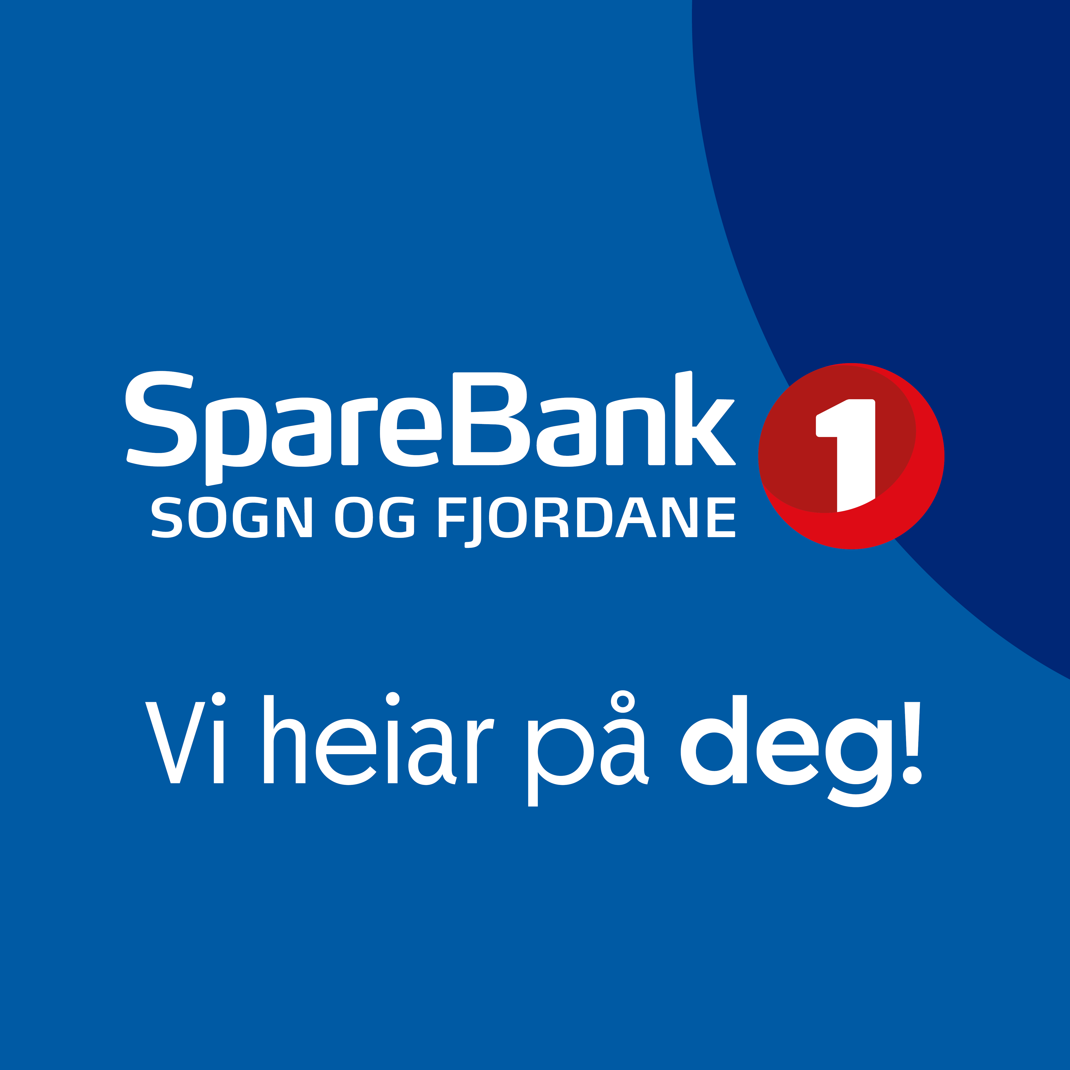 Sparebank1 Sogn og Fjordane held fram som hovudsponsor!