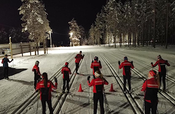 Lysløype og høye strømpriser!