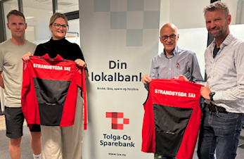 Ny sponsor Tolga-Os Sparebank