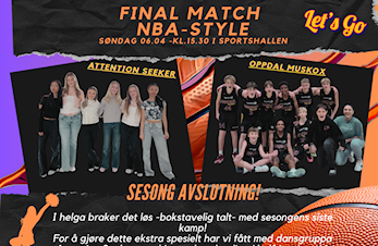 NBA-STYLE og cheerleading i bygda!