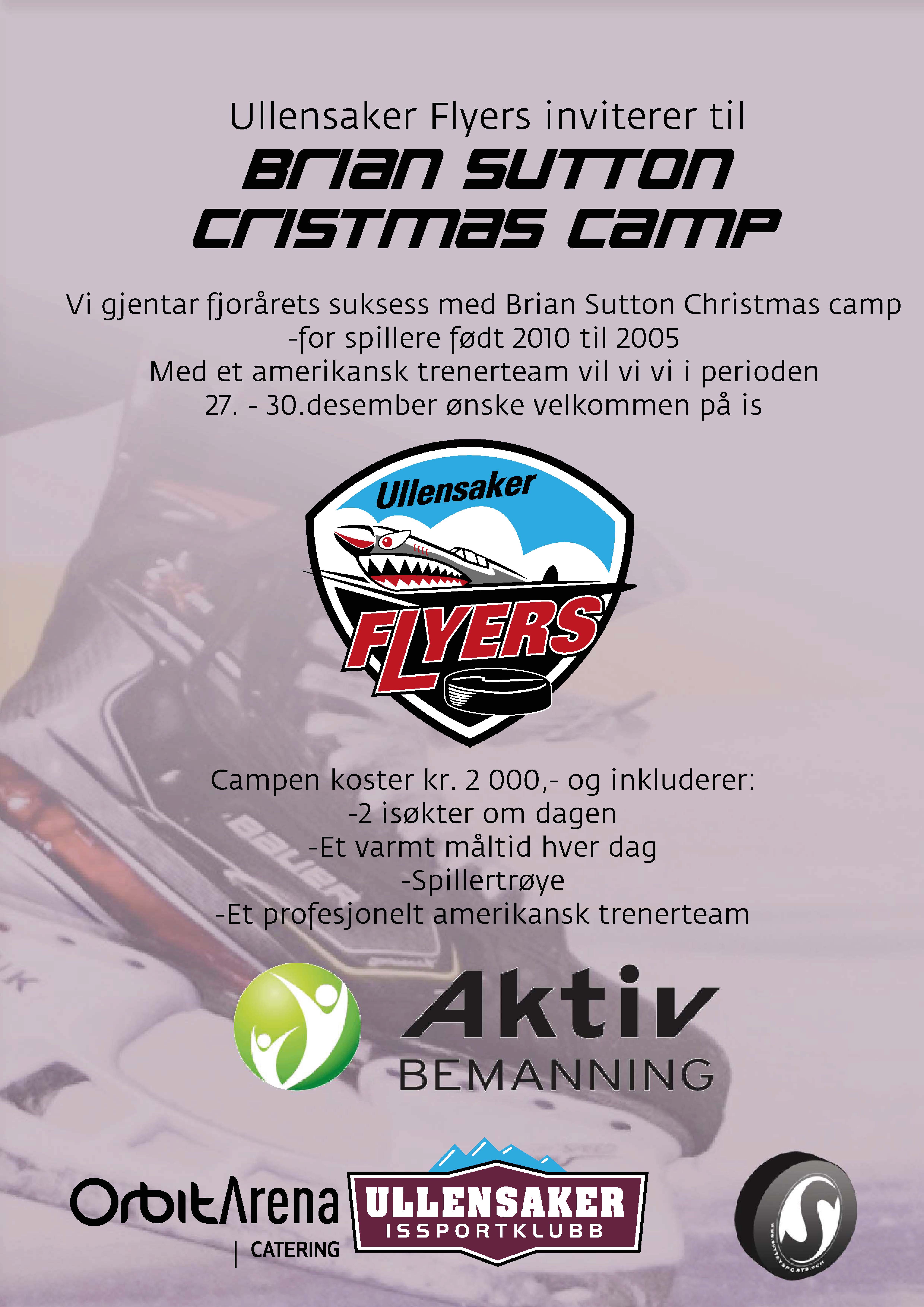 BRIAN SUTTON CHRISTMAS CAMP