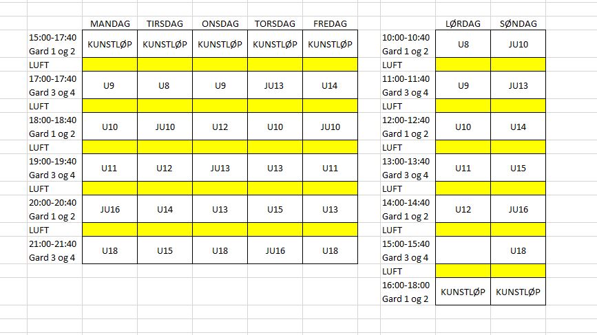 Jippi - vi starter opp igjen!