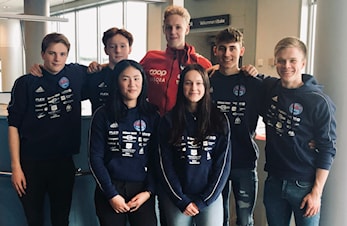 Vegard representerer BSK på NM Ungdom 2019