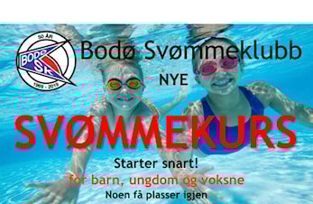 Nye SVØMMEKURS starter i januar