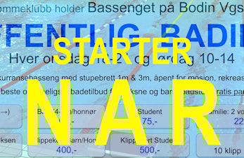Offentlig bading - utsatt oppstart