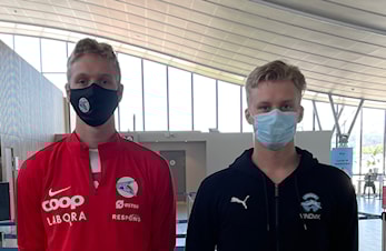 Vegard representerer BSK på NM Langbane i Bergen