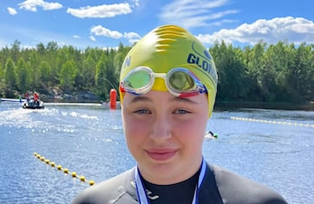 UM i Open Water, Hannah klinket til med sølv!