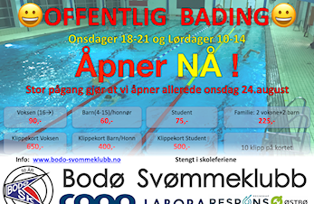 Stor etterspørsel: Vi åpner for offentlig bading NÅ !