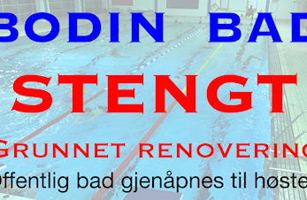 Bodin Bad stenges for renovering