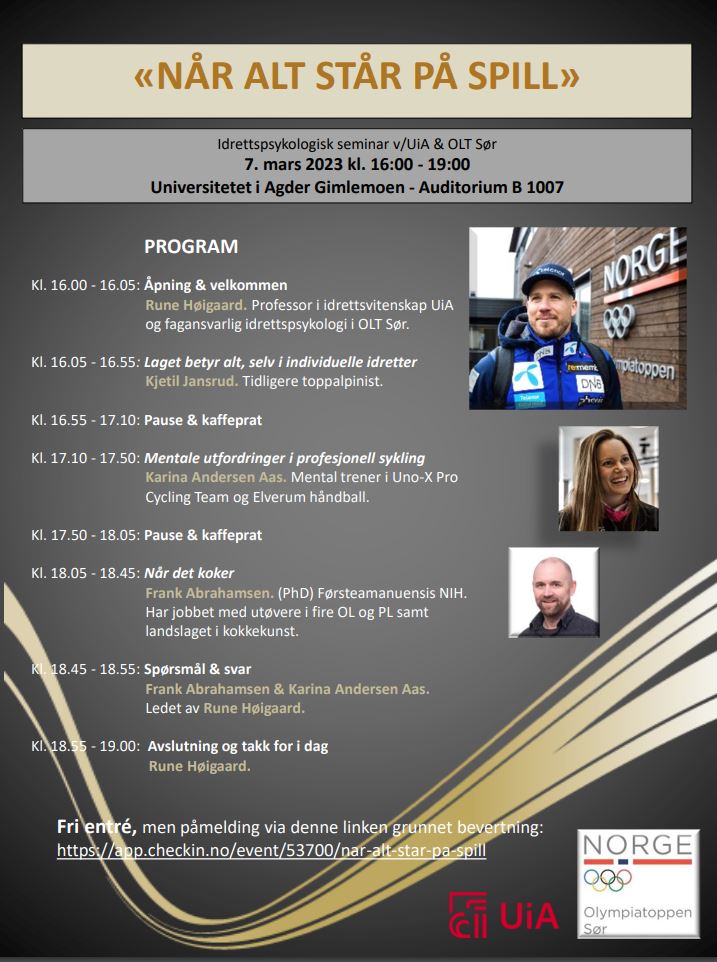 Spennende seminar på UIA!